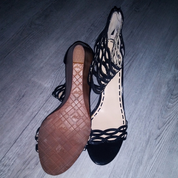 EUC Enzo Angiolini Wedge Sandals - Picture 6 of 8
